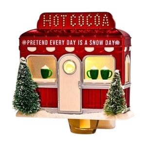 Bath & Body Works Holiday Hot Cocoa Shop Wallflowers Nightlight Plug
